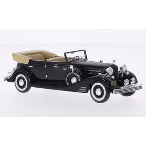 1/43 VOITURE MINIATURE Cadillac Fleetwood Allweather Phaeton cabriolet noir-1933-NEO45769